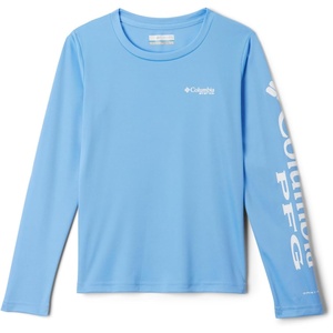 image:imageColumbia Kids Tidal Tee Long Sleeve Little KidsBig KidsWhite Cap