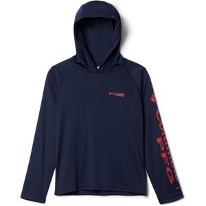 image:imageColumbia Terminal Tackle Hoodie Little KidsBig KidsCollegiate NavyRed Spark Logo