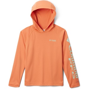 image:imageColumbia Terminal Tackle Hoodie Little KidsBig KidsDusty OrangeNew Mint Logo