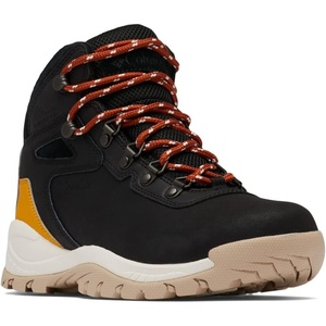 image:imageColumbia Womens Newton Ridge Plus Waterproof Hiking Boot LegacyBlackGolden Yellow