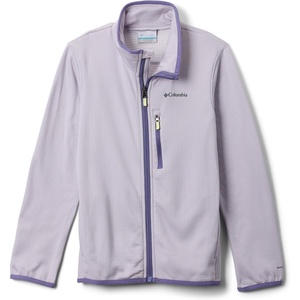 image:imageColumbia boys Essential Hike Grid Fleece Full ZipLavender Pearl
