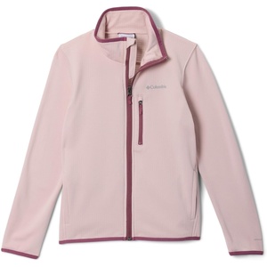 image:imageColumbia boys Essential Hike Grid Fleece Full ZipMineral Pink