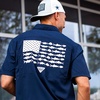 image:imageColumbia Collegiate PFG Mesh Fish Flag Ball CapDC Grey