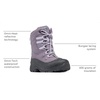 image:imageColumbia Kids Bugaboot Celsius Snow BootsGranite PurpleLavender Pearl