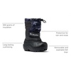 image:imageColumbia Kids Powderbug Snowlite Snow BootsSharkBlack Urban Camo
