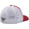 image:imageColumbia NCAA UnisexAdult PFG Mesh Ball Cap LargeXLargeAla  Red Velvet