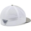 image:imageColumbia NCAA UnisexAdult PFG Mesh Ball Cap LargeXLargeDC  Light Grey