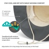 image:imageColumbia Unisex Collegiate Bora Bora III Booney  Wide Brim Cooling All Day Comfort PackableLsu  Crushed Clay