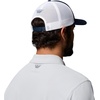 image:imageColumbia Unisex PFG Mesh 3D Stretch Snap BackCollegiate NavyAmericana Badge