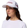 image:imageColumbia Unisex PFG Mesh 3D Stretch Snap BackWhiteMulti Colored Weld