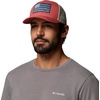 image:imageColumbia Unisex Tree Flag Mesh Snap BackWashed Red