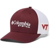 image:imageColumbia NCAA UnisexAdult PFG Mesh Ball Cap LargeXLargeVt  Deep Maroon