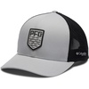 image:imageColumbia Unisex PFG Mesh 3D Stretch Snap BackCool GreyAmericana Badge