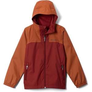 image:imageColumbia Boys Rainy Trails III Fleece Lined JacketRed OxideTeak Brown