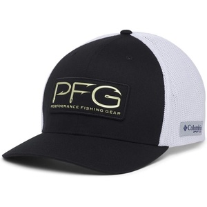 image:imageColumbia Collegiate PFG Mesh Fish Flag Ball CapBlackPfg Hook Patch