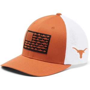 image:imageColumbia Collegiate PFG Mesh Fish Flag Ball CapTex  Cedar