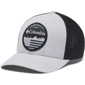 image:imageColumbia Mens Colm Mesh Ball CapColumbia Grey HeatherBlackFlag