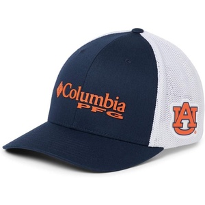 image:imageColumbia NCAA UnisexAdult PFG Mesh Ball Cap LargeXLargeAub  Collegiate Navy