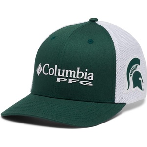 image:imageColumbia NCAA UnisexAdult PFG Mesh Ball Cap LargeXLargeMs  Spruce