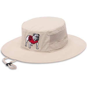 image:imageColumbia Unisex Collegiate Bora Bora III Booney  Wide Brim Cooling All Day Comfort PackableUga  Crushed Clay