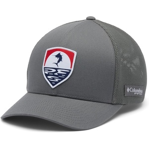 image:imageColumbia Unisex PFG Icon Mesh Ball CapTitanium IIMarlin Jumping