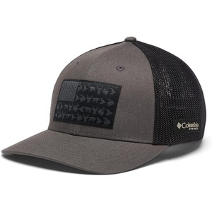 image:imageColumbia Unisex PHG Game Flag Mesh Ball CapGrillBlack