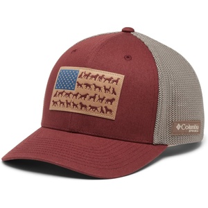 image:imageColumbia Unisex PHG Game Flag Mesh Ball CapRed Rocks