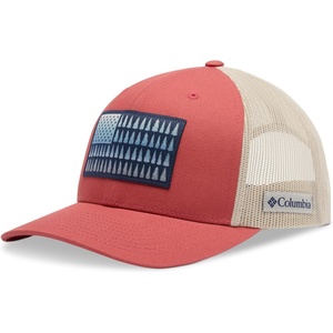 image:imageColumbia Unisex Tree Flag Mesh Snap BackWashed Red