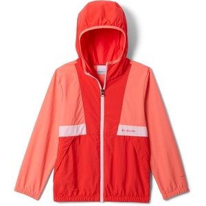 image:imageumbia Youth Boys Spire Valley WindbreakerHot CoralPoppy RedSatin Pink