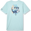 image:imageColumbia Boys PFG Palm Waves Short Sleeve TeeMarine Light