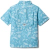 image:imageColumbia Boys PFG Super Slack Tide Short Sleeve Camp ShirtVintage Blue Undersea