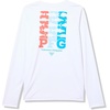 image:imageColumbia Boys Terminal Tackle PFG Fish Bars Long SleeveWhite Graphic