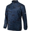 image:imageColumbia Golf Mens OmniWick Printed Wickhams Hills PulloverCamo Collegiate Navy
