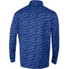 image:imageColumbia Golf Mens OmniWick Printed Wickhams Hills PulloverHoneycomb Azul