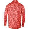 image:imageColumbia Golf Mens OmniWick Printed Wickhams Hills PulloverHoneycomb Intense Red