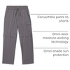 image:imageColumbia Kids Silver Ridge Utility Convertible Pants Little KidsBig KidsCity Grey