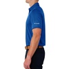 image:imageColumbia Mens Golf Drive Polo Shirt Omni Wick Performance Breathable Short SleeveSapphire