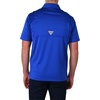 image:imageColumbia Mens Golf Flycaster Pocket Polo Shirt Omni Wick Breathable Short SleeveAzul
