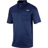 image:imageColumbia Mens Golf Flycaster Pocket Polo Shirt Omni Wick Breathable Short SleeveCollegiate Navy