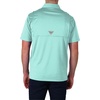 image:imageColumbia Mens Golf Flycaster Pocket Polo Shirt Omni Wick Breathable Short SleeveGulf Stream