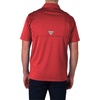 image:imageColumbia Mens Golf Flycaster Pocket Polo Shirt Omni Wick Breathable Short SleeveIntense Red
