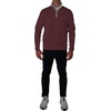 image:imageColumbia Mens Golf Wickhams Hills Quarter Zip OMNI WICK PulloverMaroon