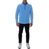 image:imageColumbia Mens OMNI WICK Shotgun 14 Zip Pullover Breathable Long SleeveWhite Cap