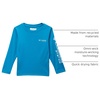 image:imageColumbia boys Terminal Tackle Long Sleeve TeeBlue EchoCool Grey Logo