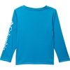 image:imageColumbia boys Terminal Tackle Long Sleeve TeeBlue EchoCool Grey Logo