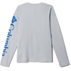 image:imageColumbia boys Terminal Tackle Long Sleeve TeeCool GreyVivid Blue