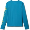 image:imageColumbia boys Terminal Tackle Long Sleeve TeeDeep MarineLaser Lemon Logo