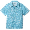 image:imageColumbia Boys PFG Super Slack Tide Short Sleeve Camp ShirtVintage Blue Undersea