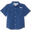 image:imageColumbia Kids PFG Bahama II Short Sleeve Shirt Little KidBig KidCarbon