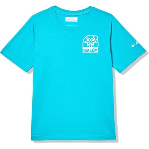 image:imageColumbia Boys PFG Palm Waves Short Sleeve TeeOcean Teal